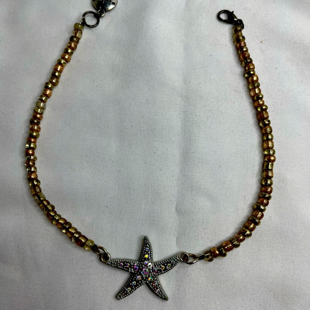 Starfish anklet
